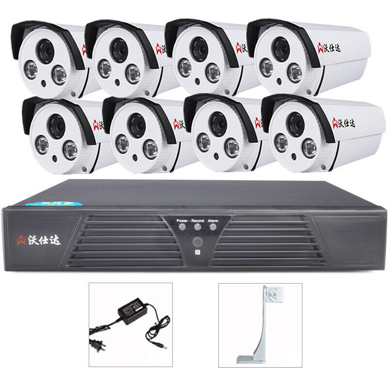 沃仕达W62H10TZ 8路高清监控套装 构建入门级网络安防系统的明智之选